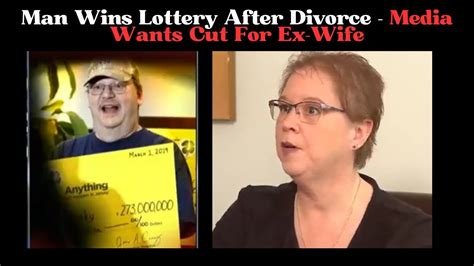 husband wins lottery after divorce|Ex.